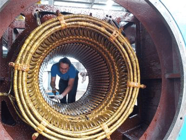 淺析西瑪交流高壓電機定子成型線圈試驗。